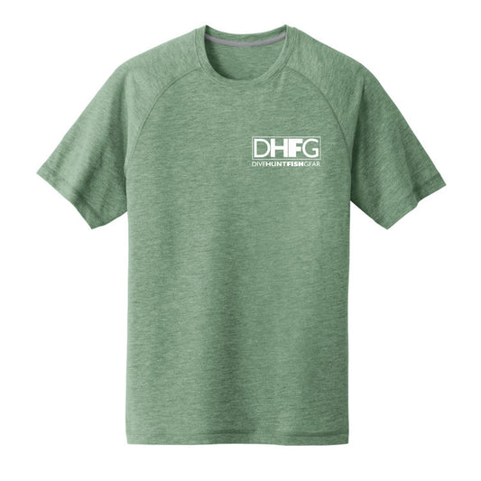 Dive Hunt Fish Block Triblend T-Shirt