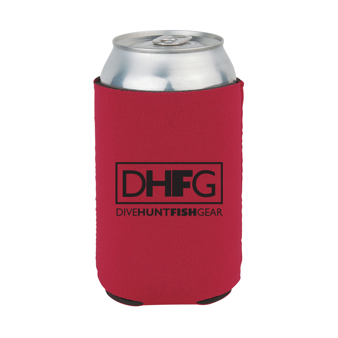 Dive Hunt Fish Neoprene Koozie