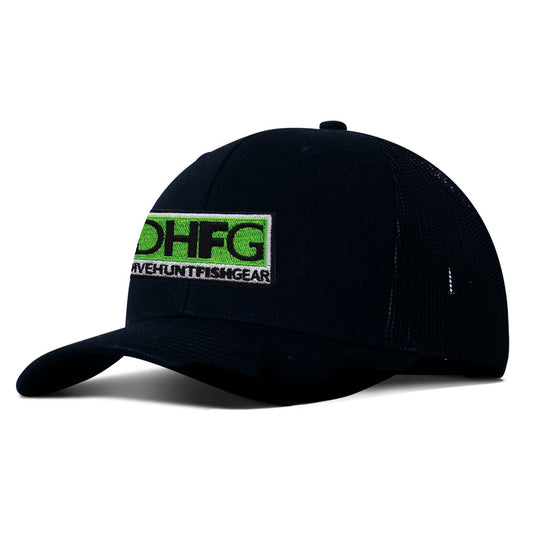 Dive Hunt Fish Land Trucker Hat