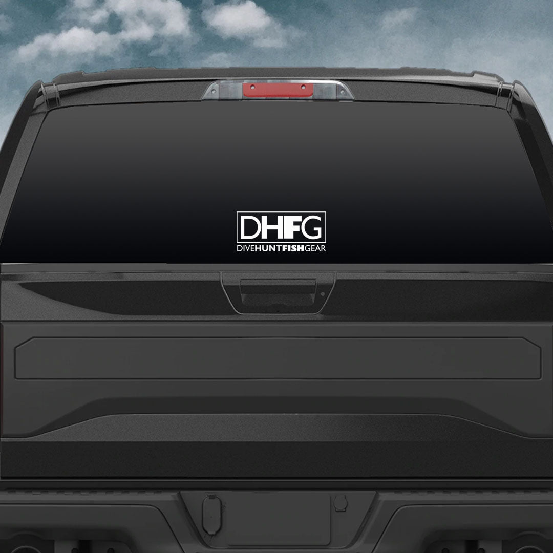 Dive Hunt Fish Gear DHFG Decal