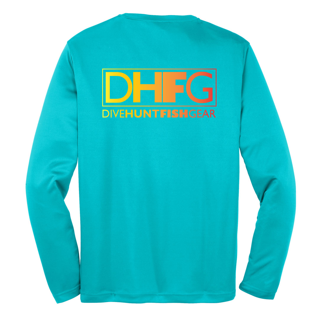 Dive Hunt Fish Sunshine UPF Dry Fit